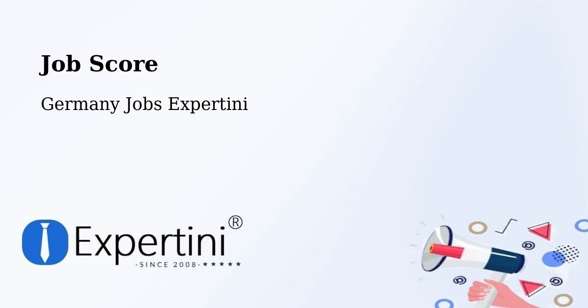 Job Score & Job Description Score Tool – Dömitz - Germany Jobs Expertini