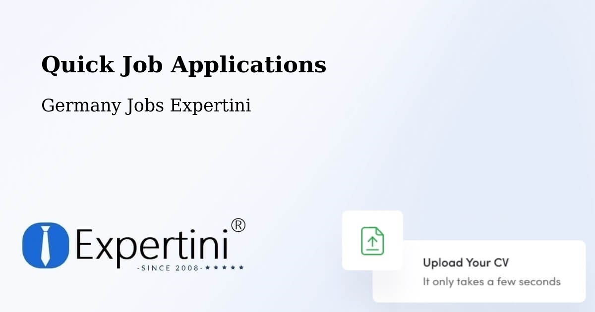 Quick Apply Feature – Dömitz - Germany Jobs Expertini
