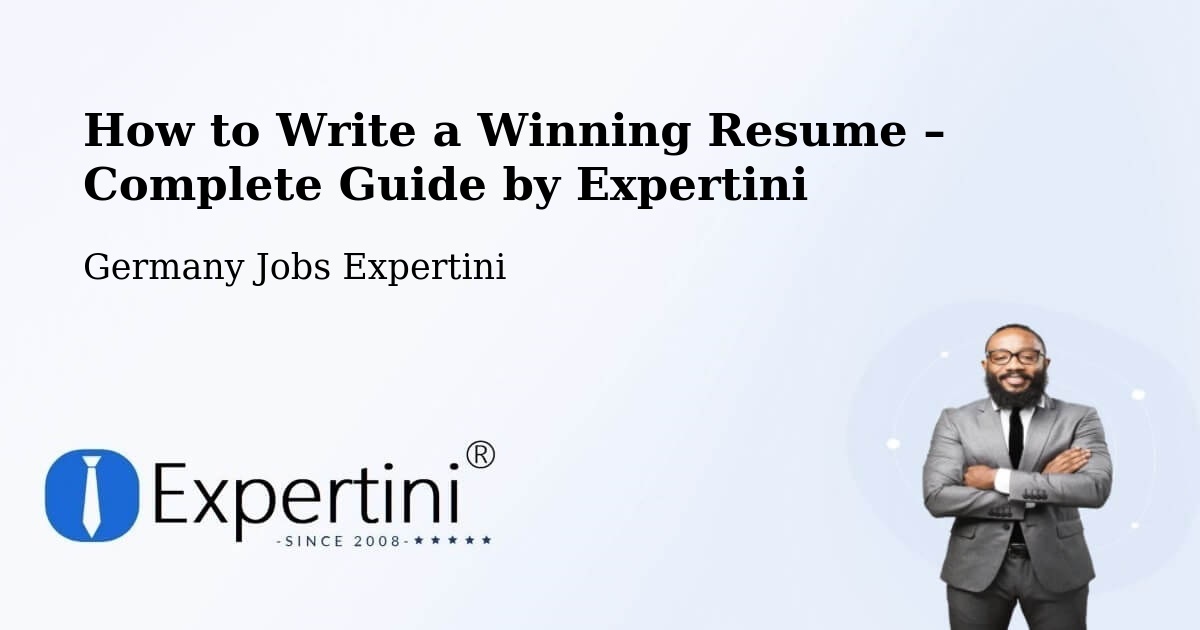 Resume Writing Guide for Job Seekers – Dömitz - Dömitz, Germany Jobs Expertini