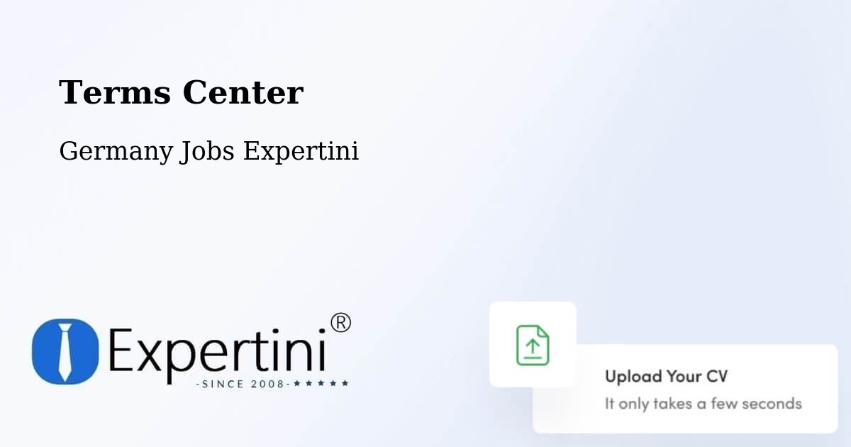 Terms of Service – Dömitz - Germany Jobs Expertini